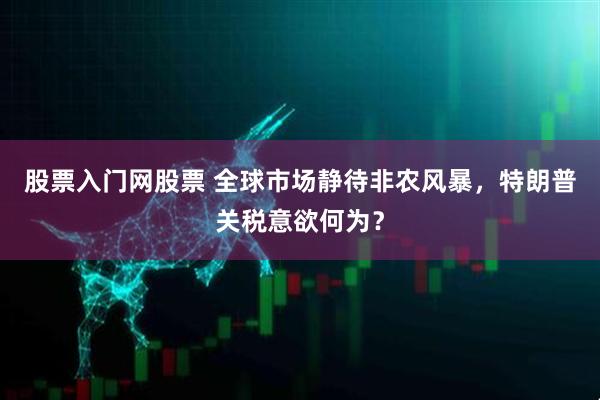 股票入门网股票 全球市场静待非农风暴，特朗普关税意欲何为？