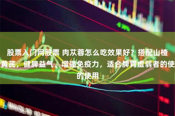 股票入门网股票 肉苁蓉怎么吃效果好？搭配山楂和黄芪，健脾益气、增强免疫力，适合脾胃虚弱者的使用